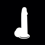 dildo, Pictogram.